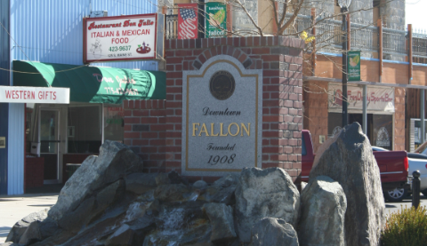 Fallon, NV fountain